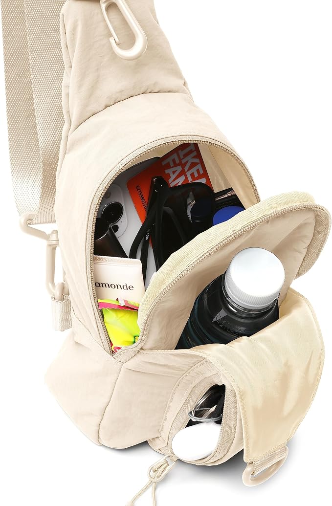 ODODOS Daily Sling Bag with Adjustable Straps Crossbody Chest Bag Lightweight - Image 3