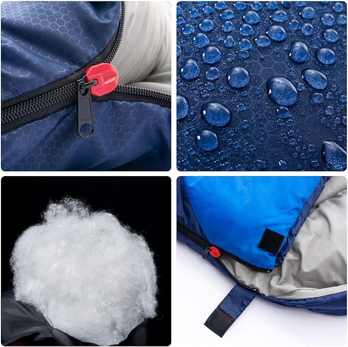 BISINNA Sleeping Bag with Pillow - Image 4