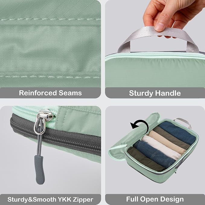 Cipway Compression Packing Cubes, Ultralight Luggage Organizer Bags, Travel - Image 5