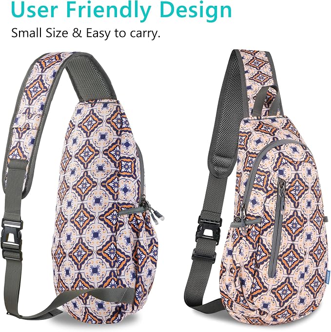 TITECOUGO Small Sling Bag, Lightweight Crossbody Backpack - Image 3