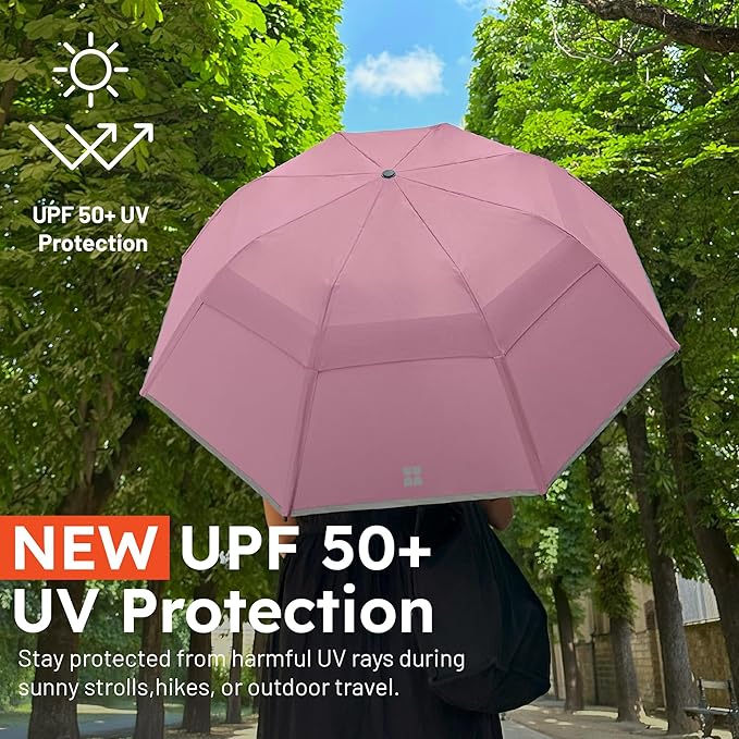 Weatherman Premium Collapsible Small Travel Umbrella Compact - Image 2