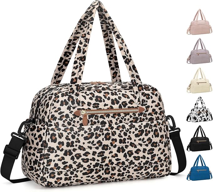 Travel Duffle Bag, Puffer Carry On Duffel Bag by Pritent