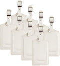 8 Pack Leather Luggage Travel Bag Tags by Travelambo by Travelambo