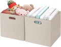Foldable Storage Bins, 13×13 Storage Cubes Basket Containers by Posprica