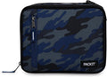 PackIt Freezable Classic Lunch Box, Sporty Camo Charcoal Navy, Built by PackIt