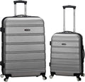 Rockland Melbourne Hardside Expandable Spinner Wheel Luggage, 2 Piece by Rockland