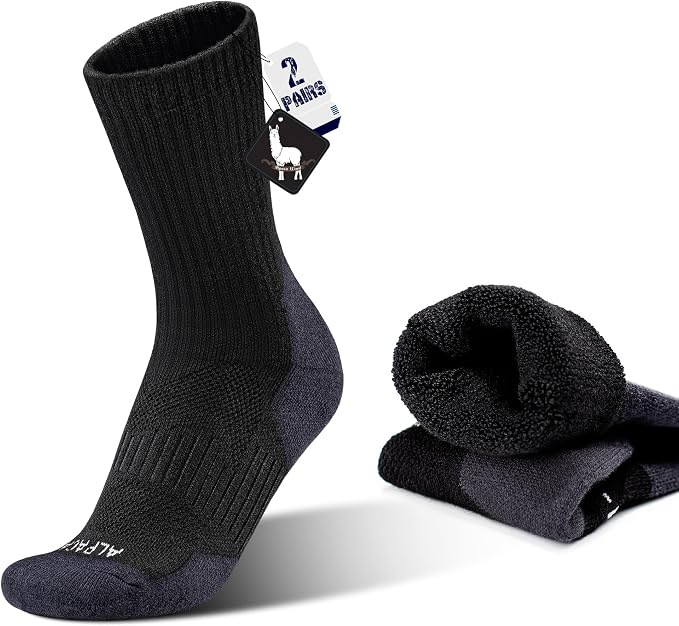 Alpaca Wool Hunting Socks 2 pairs by MAGISDU