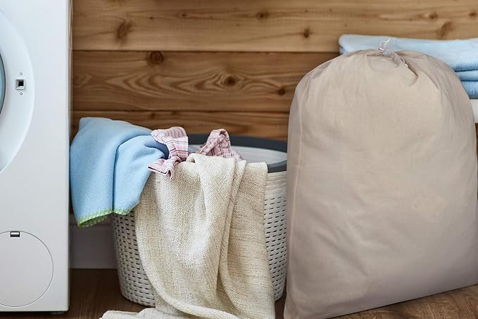 Urban Villa Laundry Bags Canvas|Dirty Clothes Travel Laundry Bag|Machine - Image 3