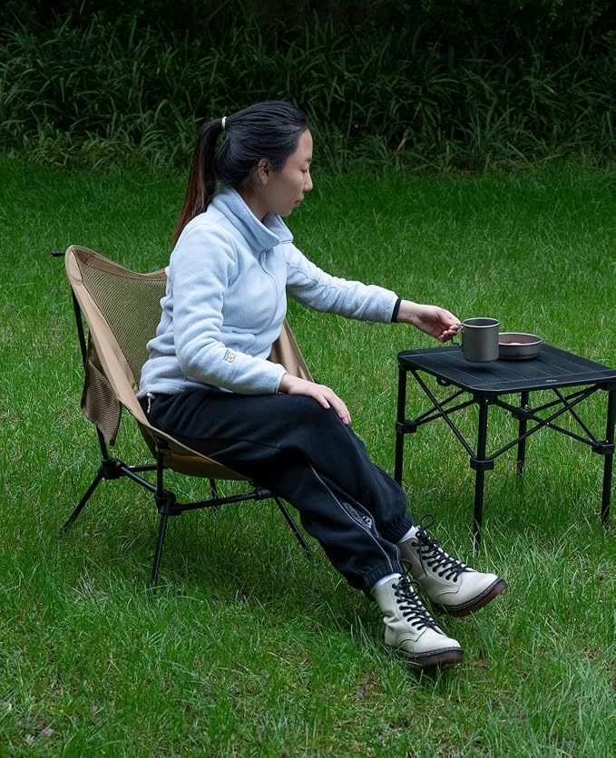 iClimb Ultralight Compact Camping Folding Beach Chair - Image 6