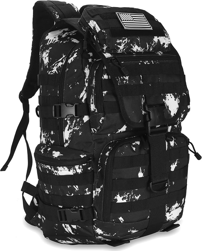 50L Military Tactical Backpack Hiking Waterproof Backpack Large Military Pack 3 by KXBUNQD