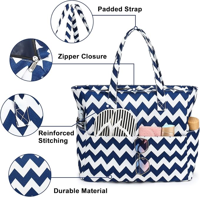 Waterproof Beach Tote Pool Bags - Image 5