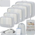 BAGAIL 9 Set Packing Cubes Luggage Packing Organizers by BAGAIL