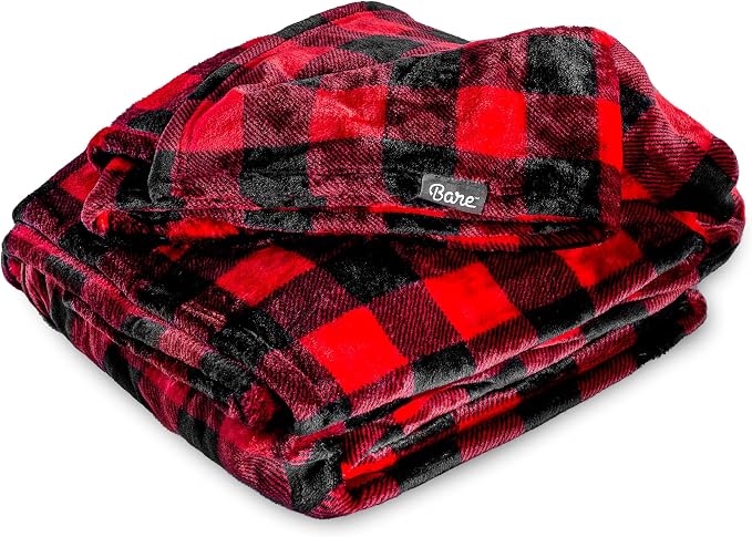 Bare Home Textured Fleece Blanket by BareHome