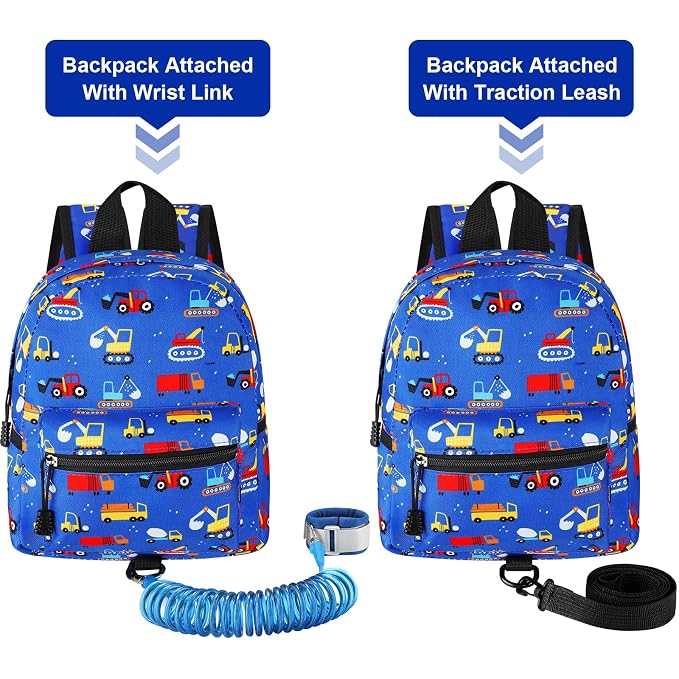 Accmor Toddler Backpack Harness Leash, Mini Baby Walking Backpacks - Image 4