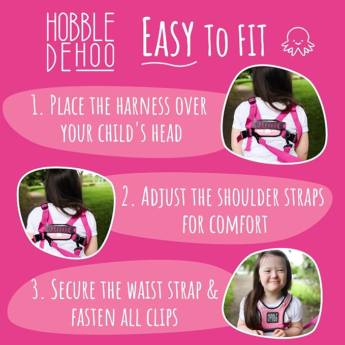 Hobble De Hoo Child Safety Harness | Premium Adjustable Toddler & Kids Harness - Image 8