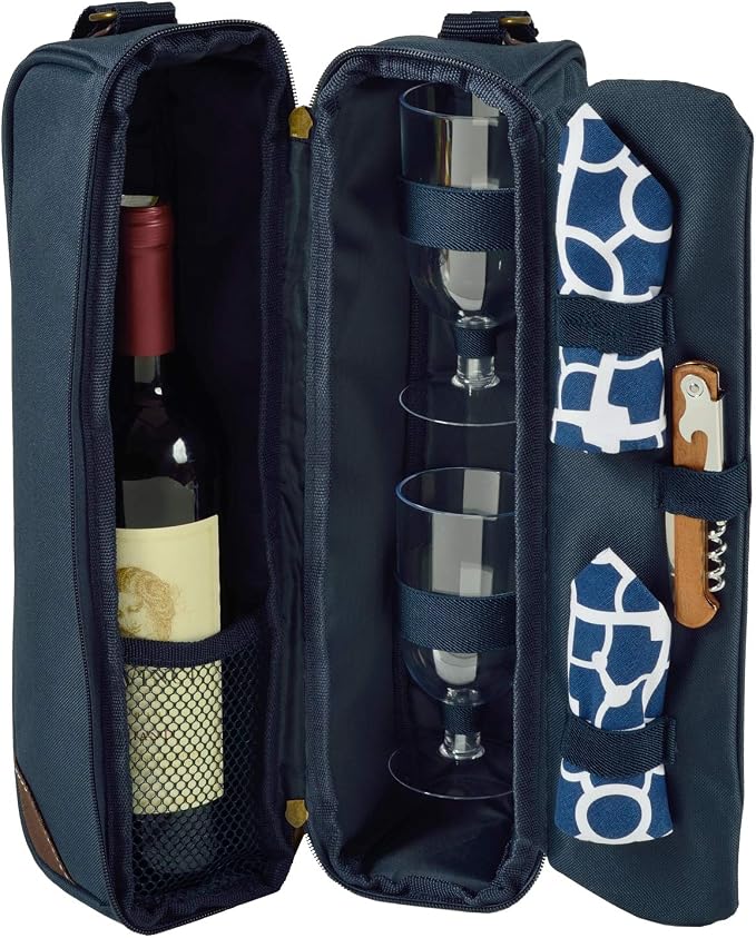 Picnic at Ascot Insulated Wine Tote by PicnicatAscot
