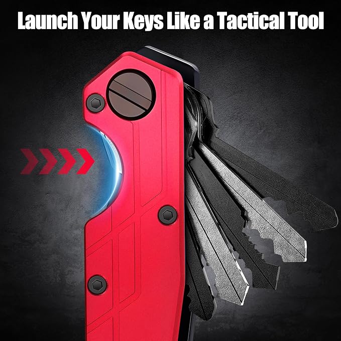 Key Organizer for Men Compact Key Holder Minimalist Key Case Metal Key Chain - Image 5