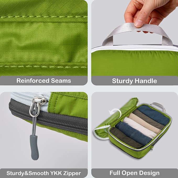 Cipway Compression Packing Cubes, Lightweight Travel Luggage Organizers - Image 5