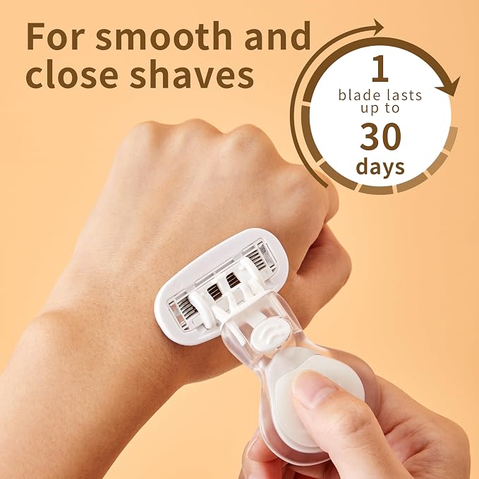 Mini Razors for Women, Extra Smooth On The Go Razor - Image 5