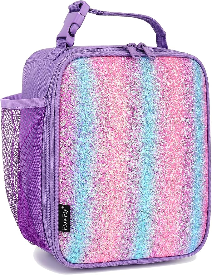 FlowFly Lunch box Insulated Soft Bag Mini Cooler Back to School Thermal Meal by FlowFly