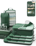 8 Set Compression Packing Cubes by OlarHike