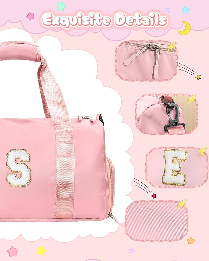 Dorm Room Essentials for Girls-Girl Gym Bag - Image 4