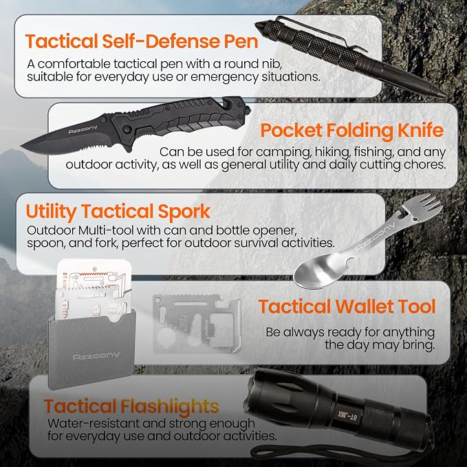 Emergency Survival Kit with First Aid Gears and Supplies - Image 8