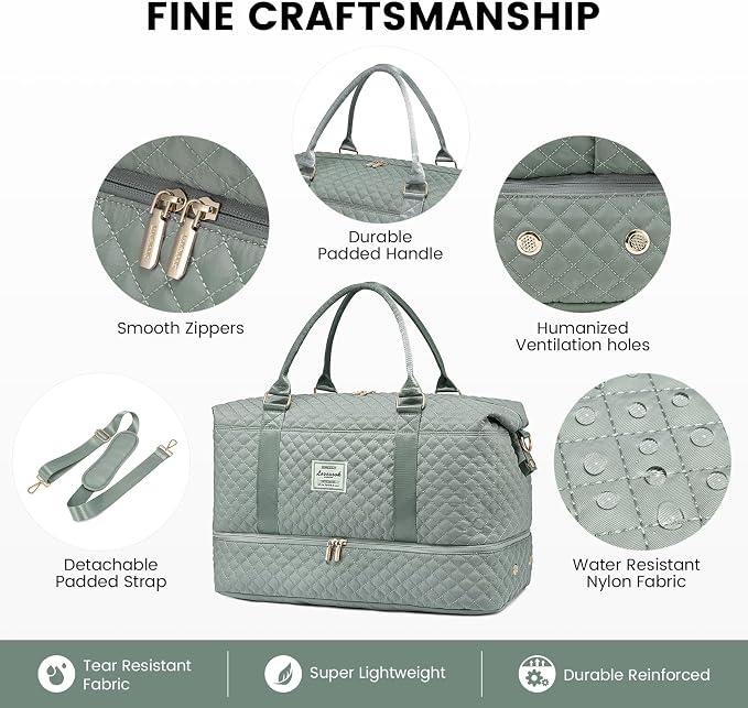 LOVEVOOK Travel Duffle Bag, Weekender Bags - Image 6