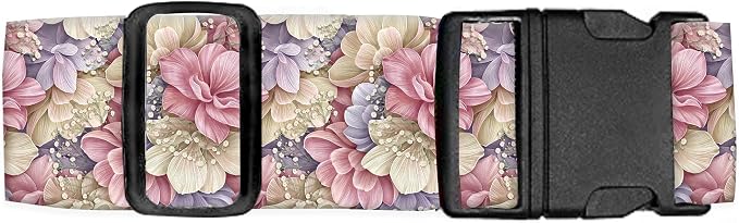 Luggage Straps for Suitcases Travel Belt Accessories, Cute Suitcase Strap by Luggitime