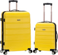 Rockland Melbourne Hardside Expandable Spinner Wheel Luggage, 2 Piece by Rockland