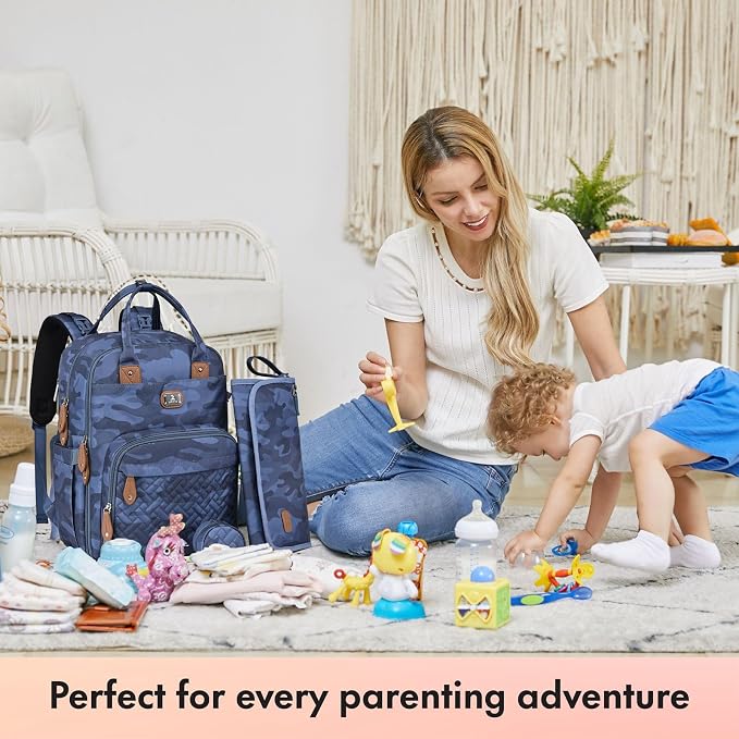 Dikaslon Diaper Bag Backpack - Image 7