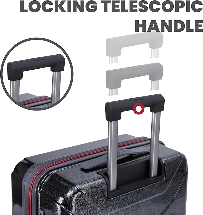 Spyder Traverse 20 Inch Carry On Expandable Hardside Upright Suitcase - Image 4