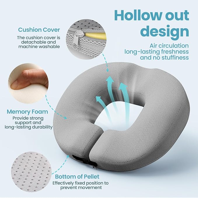 Benazcap Donut Pillow Seat Cushion - Image 3