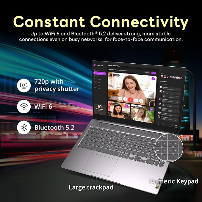 Lenovo Ideapad 3 15.6" FHD Chromebook, Intel Celeron N4500, 4GB LPDDR4X - Image 4