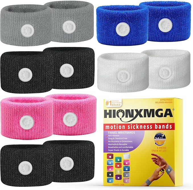 Motion Sickness Bands/Acupressure Nausea Wristband - Image 11