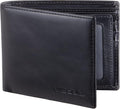 VISOUL Leather Mens Bifold RFID Blocking Wallet by VISOUL