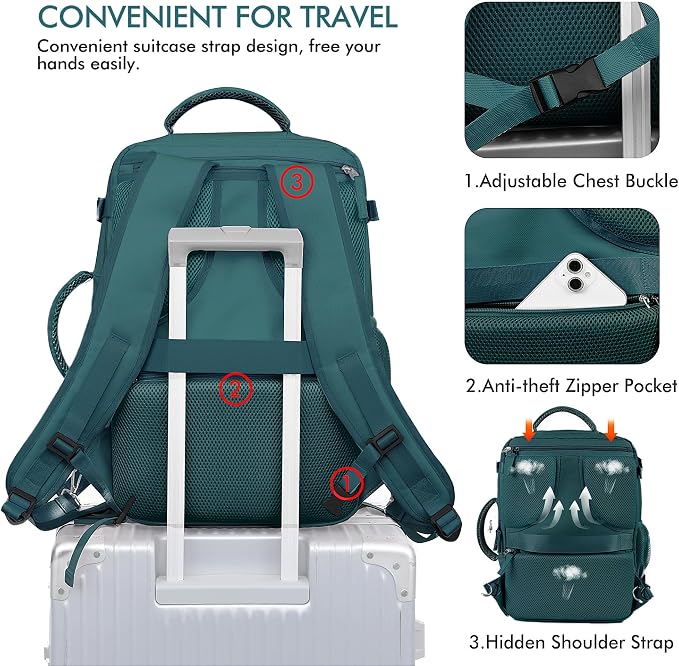 Beraliy Extra Large Travel Backpack - Image 6