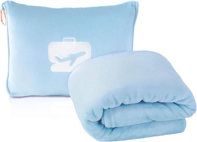 EverSnug Travel Blanket and Pillow by EverSnug