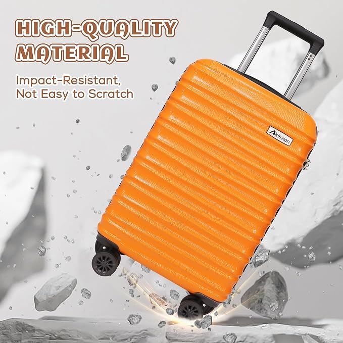 Luggage Set 3 Piece Luggage Set ABS hardshell Spinner Wheels Luggage Carry on - Image 5