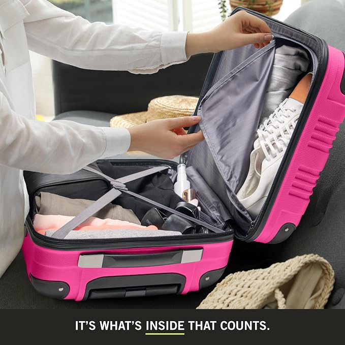 Kenneth Cole REACTION Out of Bounds Lightweight Hardshell 4-Wheel Spinner - Image 9