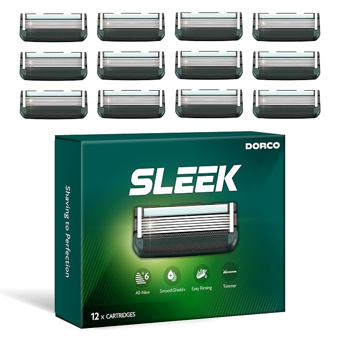 DORCO SLEEK - Six Blade Razor System by Dorco