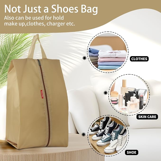 6pcs Portable Shoe Organizer, Travel Pouches - Image 6