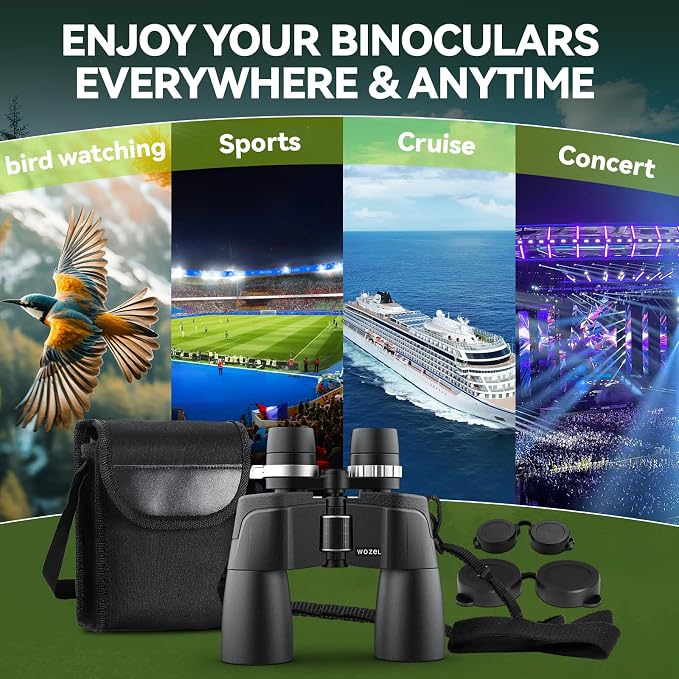 12-36X50 High Powered Zoom Binoculars - Image 6