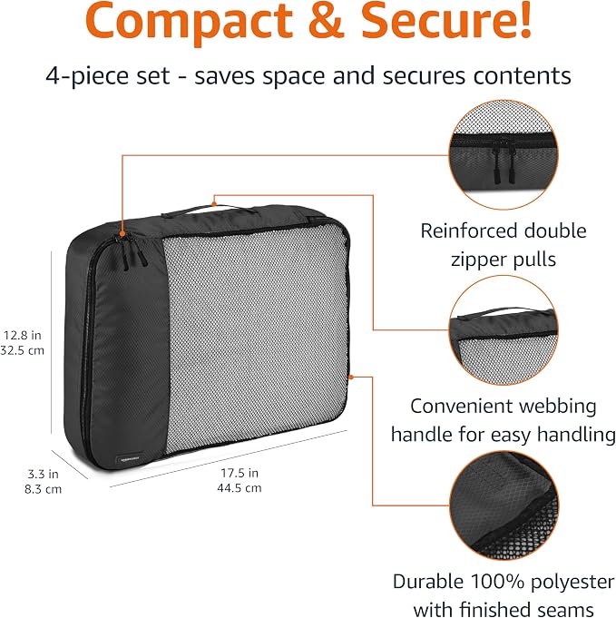 Amazon Basics Large Packing Cubes - Image 3