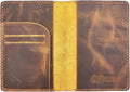 Leather Passport Holder for Men and Women by SAIGONHandicraft