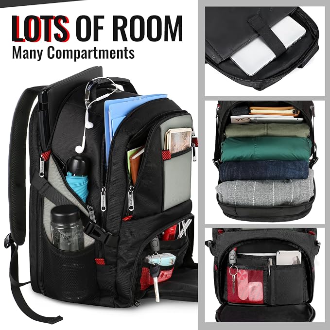 YOREPEK Travel Backpack, 50L Laptop Backpacks - Image 2