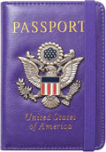 Passport Holder for Travel Passport Cover for Men Passport Wallet Case by Familiescancome