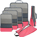 BAGAIL 4 Set/6 Set/8 Set Compression Packing Cubes Travel Accessories by BAGAIL