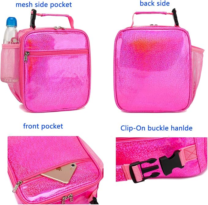FlowFly Kids Lunch box Insulated Soft Bag Mini Cooler Back to School Thermal - Image 4