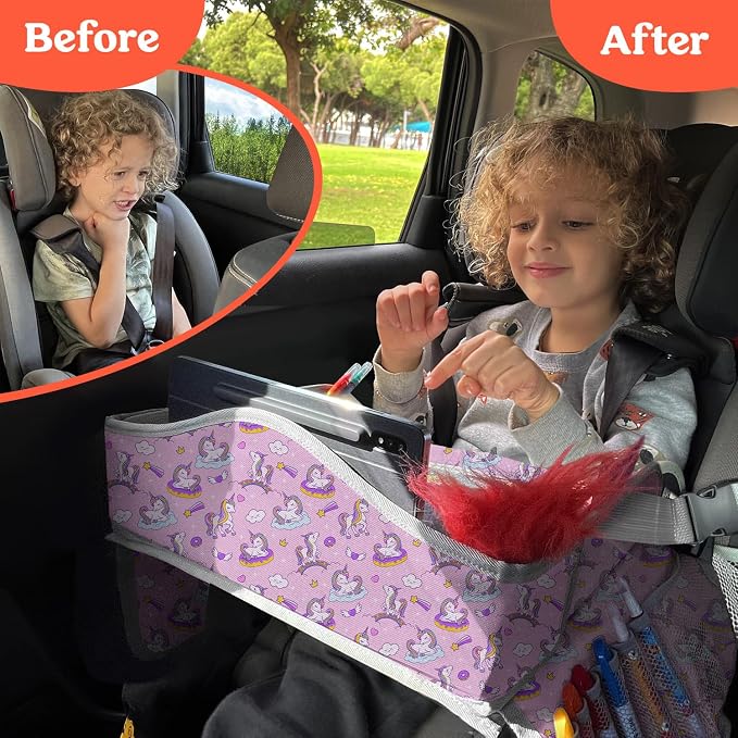 PILLANI Kids Travel Tray for Car - Image 3